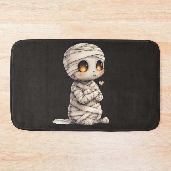 Item preview, Cute Kawaii Mummy with Glowing Eyes designed and sold by Jonaree Art Design.