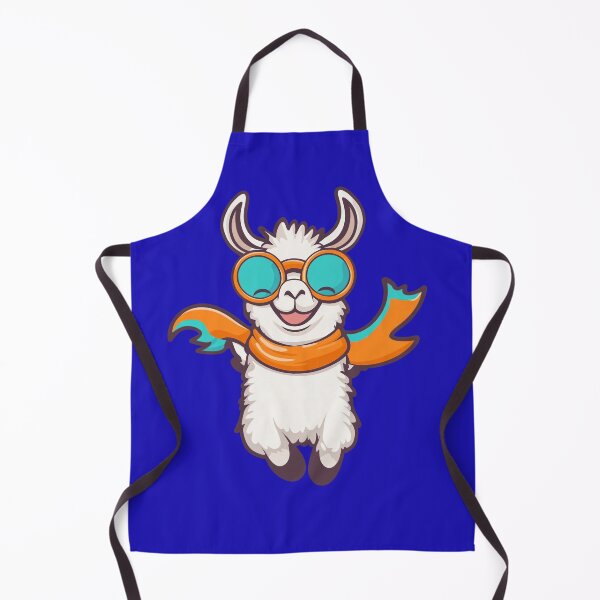 Item preview, Chill Lama with Sunglasses – Funny Cartoon Design for Alpaca and Animal Fans designed and sold by Meiersbeste.