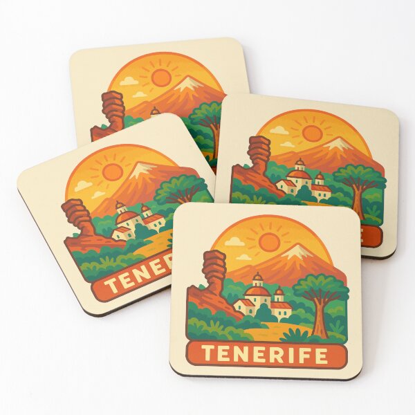 Item preview, Tenerife Travel Souvenir Sticker designed and sold by rogue-design.