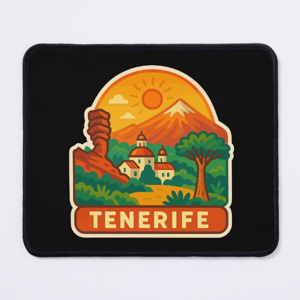 Item preview, Tenerife Travel Souvenir Sticker designed and sold by rogue-design.