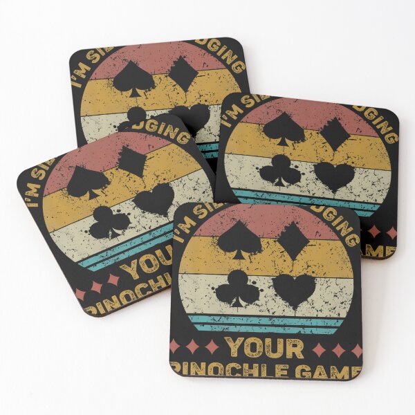 Item preview, I'M Silently Judging Your Pinochle Game Funny Pinochle designed and sold by RebecaBoyer.