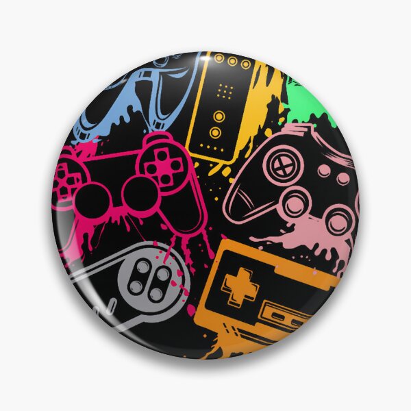 Item preview, Video Game Console Controllers Retro 80'S 90'S Arcade Gamer designed and sold by RebecaBoyer.