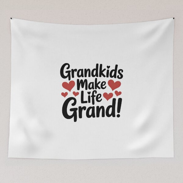 Item preview, Grandkids make life grand: National Grandparents Day designed and sold by Enea Kelo.