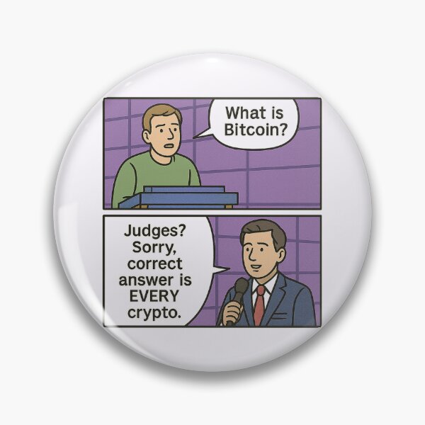 Item preview, The “Huh, What’s Bitcoin?” Investor – Game Show Crypto Meme designed and sold by Bratak.