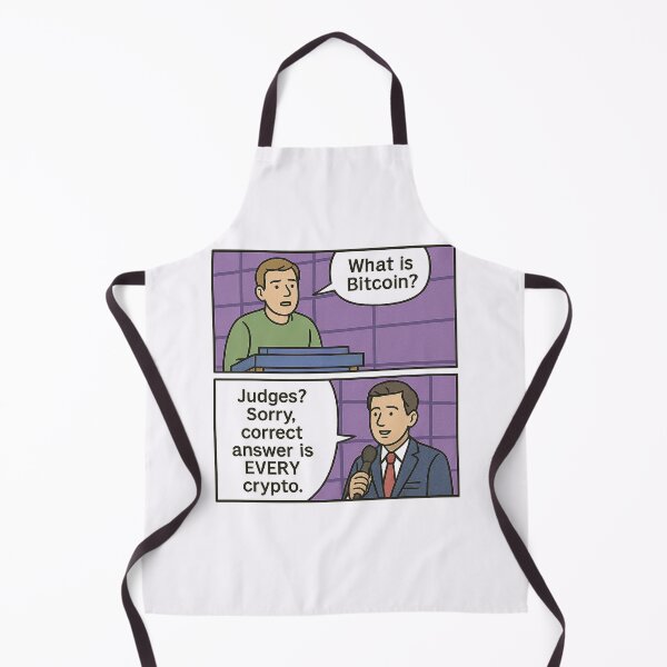 Item preview, The “Huh, What’s Bitcoin?” Investor – Game Show Crypto Meme designed and sold by Bratak.