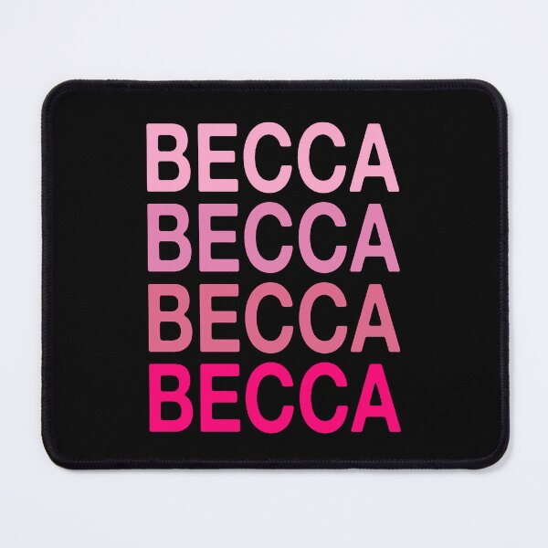 Item preview, Becca Name Pink Colors designed and sold by Jeallan Designs.