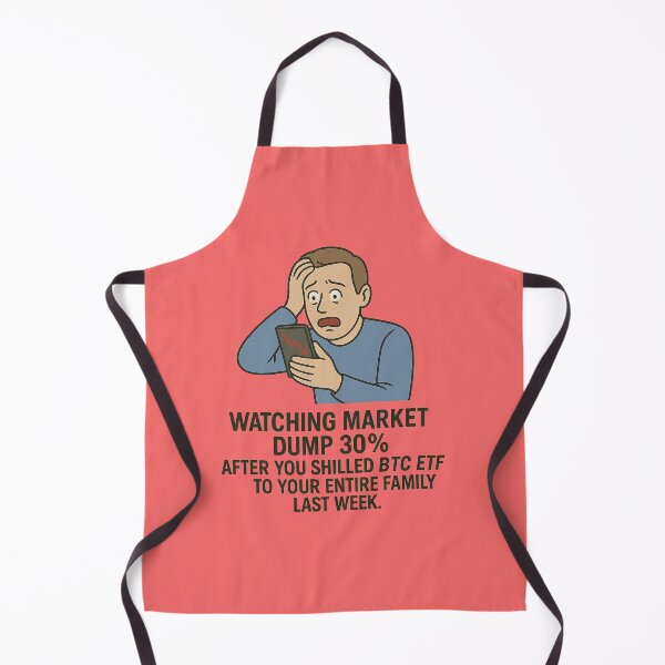 Item preview, Watching Market Dump 30% – Crypto Crash Meme designed and sold by Bratak.