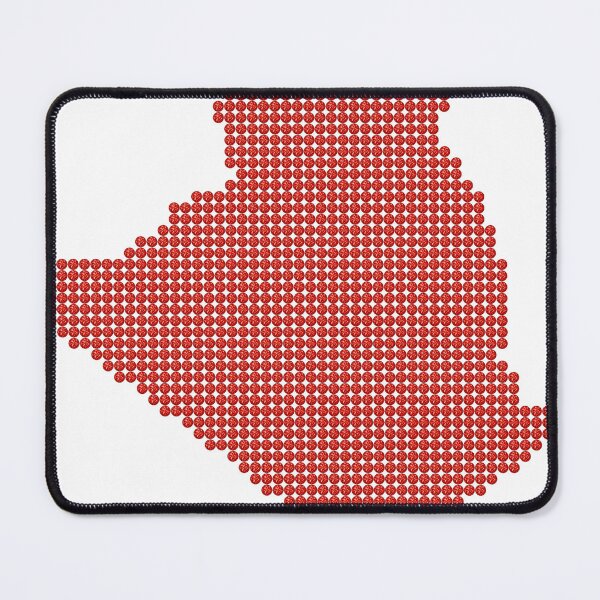 Item preview, Algeria Red Rhinestone designed and sold by TheIconSmith.