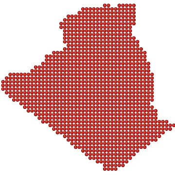 Artwork thumbnail, Algeria Red Rhinestone by TheIconSmith