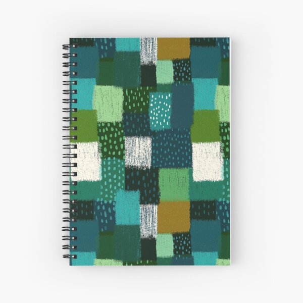 Item preview, Artistic patchwork pattern in shades of soothing green designed and sold by Piotrek0001.