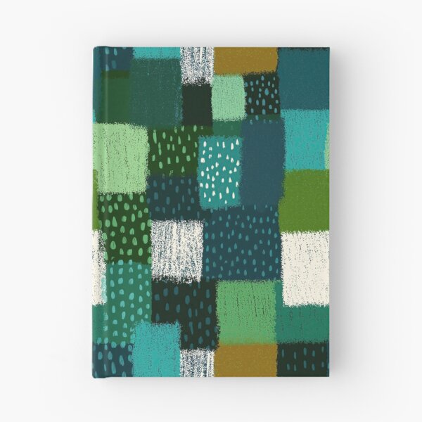 Item preview, Artistic patchwork pattern in shades of soothing green designed and sold by Piotrek0001.