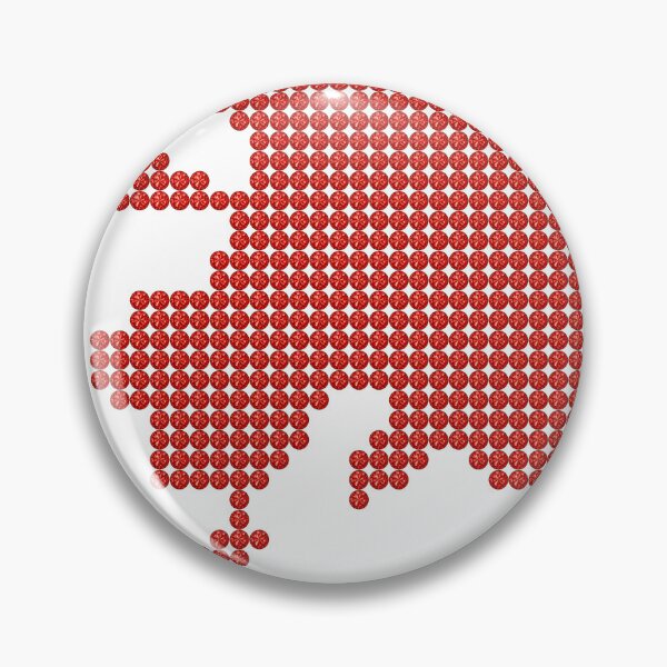 Item preview, Alaska Red Rhinestone designed and sold by TheIconSmith.