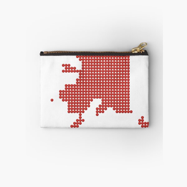 Item preview, Alaska Red Rhinestone designed and sold by TheIconSmith.