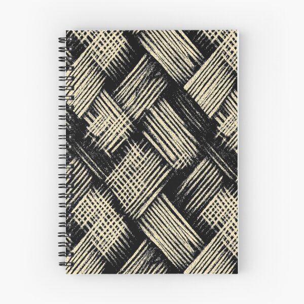 Item preview, Abstract pattern of a beige sketch on black designed and sold by Piotrek0001.