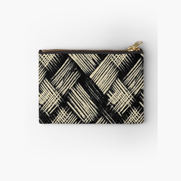 Item preview, Abstract pattern of a beige sketch on black designed and sold by Piotrek0001.