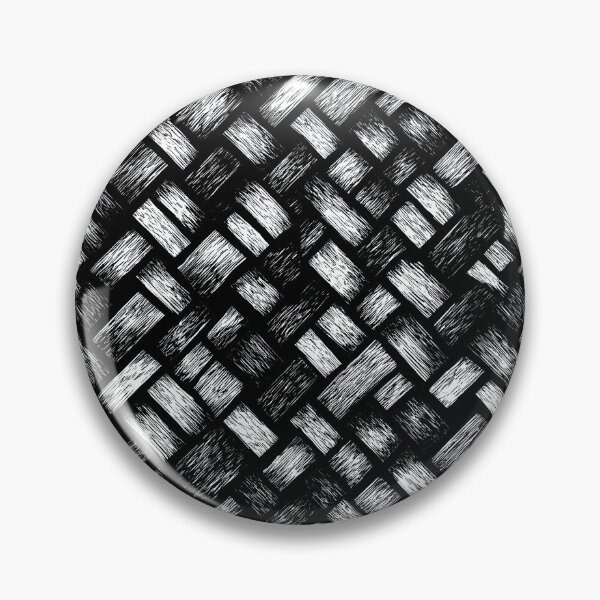 Item preview, Graphic pattern imitating a black and white basketweave designed and sold by Piotrek0001.