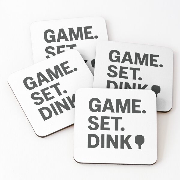 Item preview, Game. Set. Dink. designed and sold by Print-Rally.