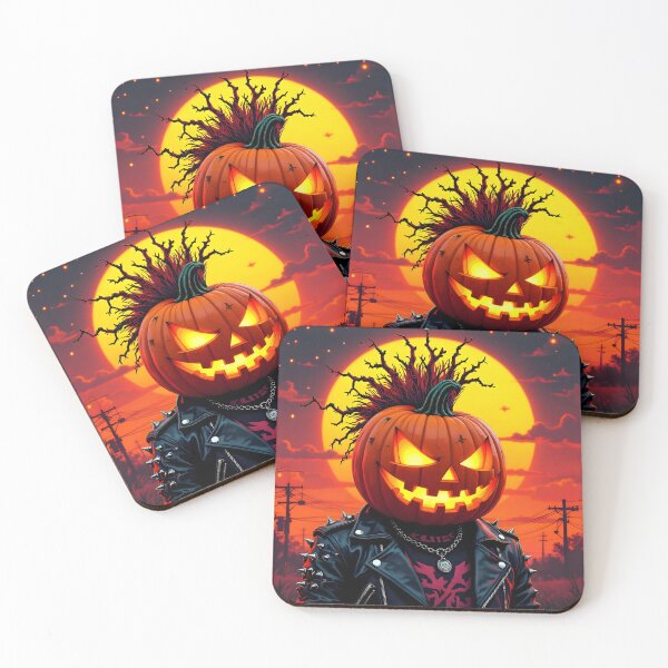 Item preview, Surreal Pumpkin Punk Tee designed and sold by artmanikin.