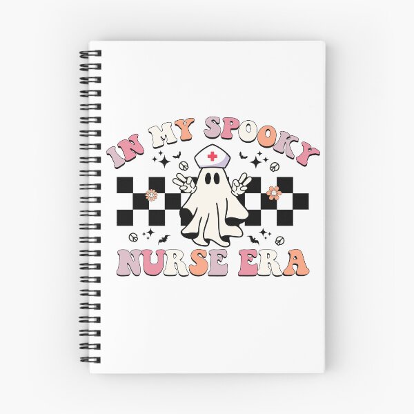 Item preview, In My Spooky Nurse Era Shirt – Cute Ghost Halloween Nurse designed and sold by Alluka Brand.