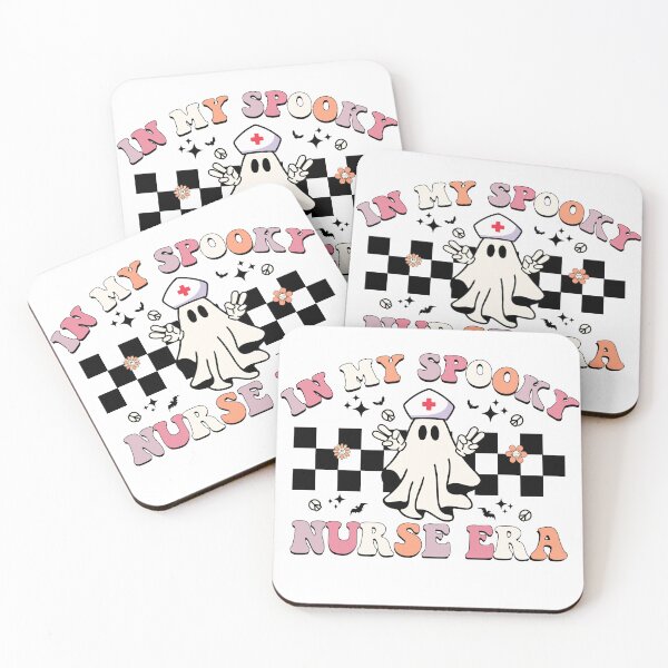 Item preview, In My Spooky Nurse Era Shirt – Cute Ghost Halloween Nurse designed and sold by Alluka Brand.