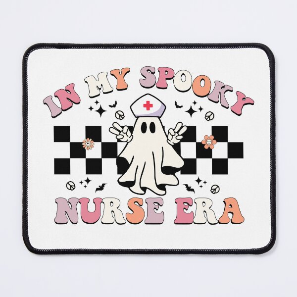 Item preview, In My Spooky Nurse Era Shirt – Cute Ghost Halloween Nurse designed and sold by Alluka Brand.