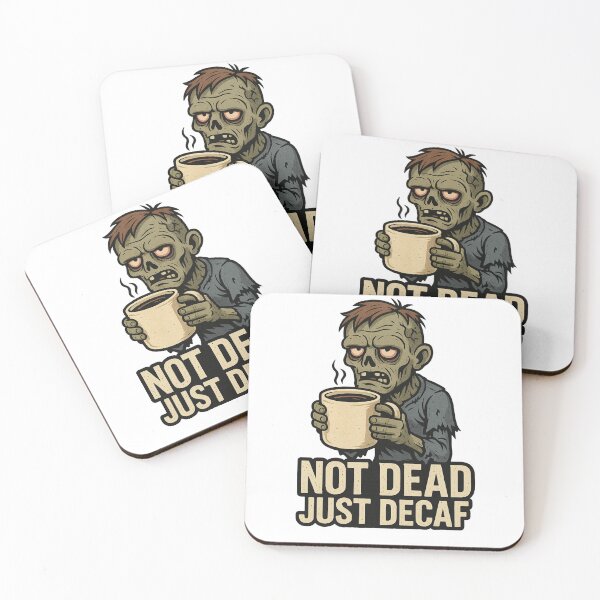 Item preview, Not Dead Just Decaf Zombie Coffee designed and sold by Design Express.