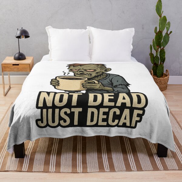 Item preview, Not Dead Just Decaf Zombie Coffee designed and sold by Design Express.
