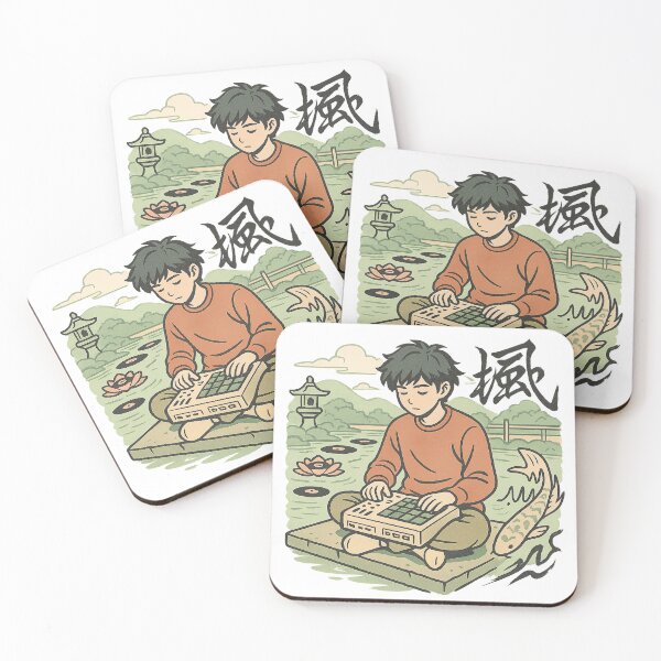 Item preview, Lo-fi Zen Harmony – Meditative Chill Art with Cosmic Vibes designed and sold by KrintoryTees.