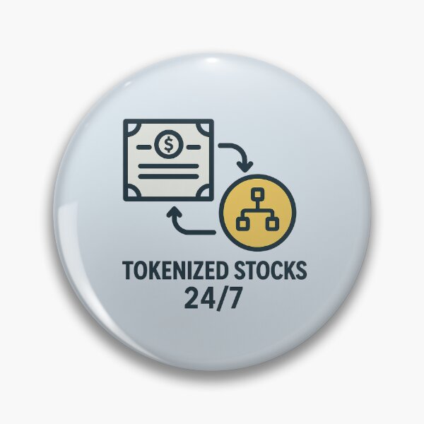 Item preview, Tokenized Stock Revolution – 24/7 Equity on Blockchain designed and sold by Bratak.