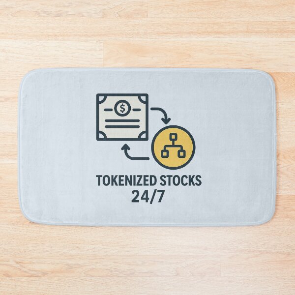 Item preview, Tokenized Stock Revolution – 24/7 Equity on Blockchain designed and sold by Bratak.