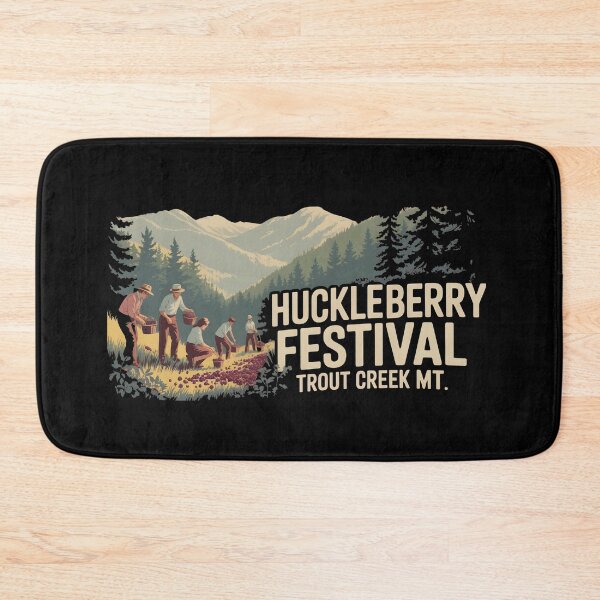 Item preview, Montana Huckleberry Festival Trout Creek MT designed and sold by 404wearpl.