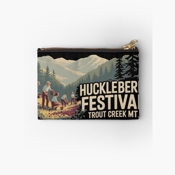 Item preview, Montana Huckleberry Festival Trout Creek MT designed and sold by 404wearpl.
