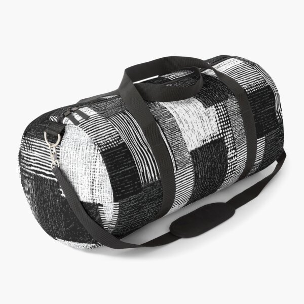 Item preview, Abstract black and white patchwork of various graphic textures designed and sold by Piotrek0001.