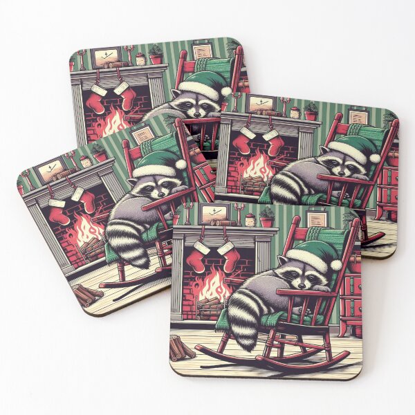 Item preview, Cute raccoon sleeping designed and sold by Dogandesighn.