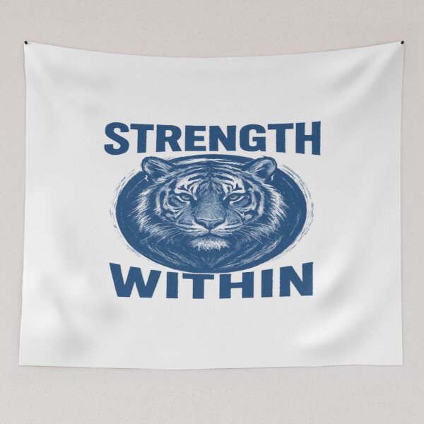 Item preview, Strength Within Tiger designed and sold by Zion Living Store.