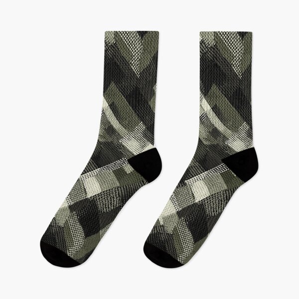 Item preview, Futuristic geometric pattern in a digital camouflage style designed and sold by Piotrek0001.