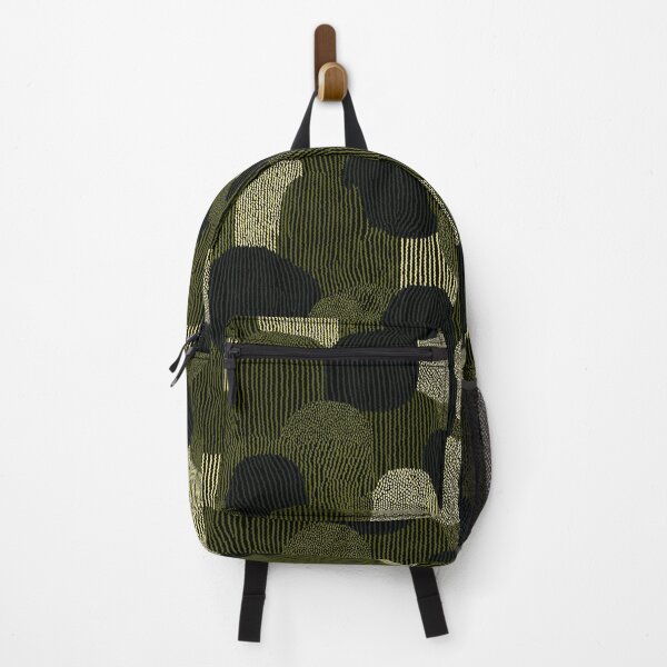 Item preview, Abstract collage of forest shapes in olive green designed and sold by Piotrek0001.
