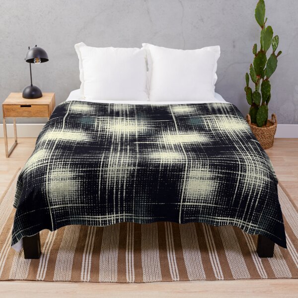 Item preview, Grunge style plaid pattern with a distressed effect designed and sold by Piotrek0001.