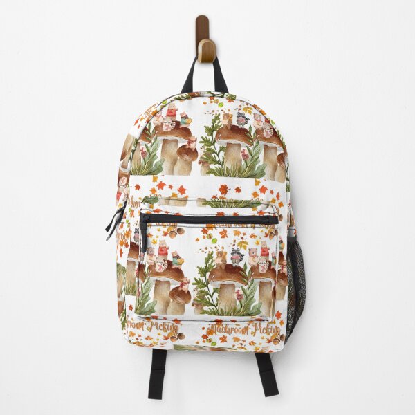 Item preview, Cute Autumn Animals Mushroom Picking Adventure designed and sold by Cherry Peony.
