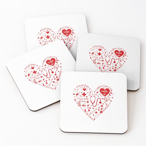 Item preview, Heart of a Nurse – Funny Nursing Love & Care Design designed and sold by Fig Tree Lane - Art &Tees.
