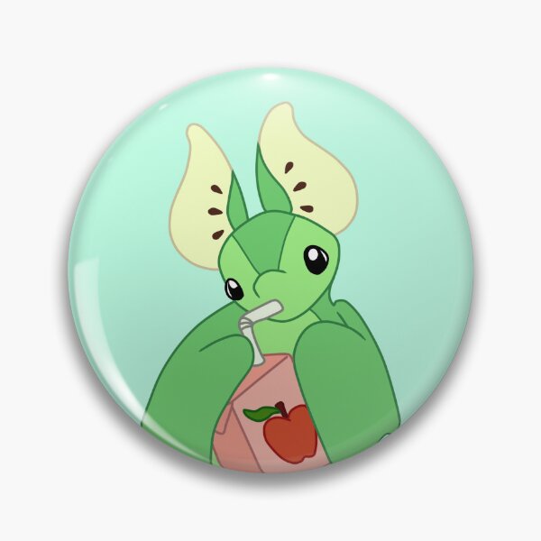 Item preview, Green Apple Juice Fruit Bat designed and sold by ChiropteraCreations.