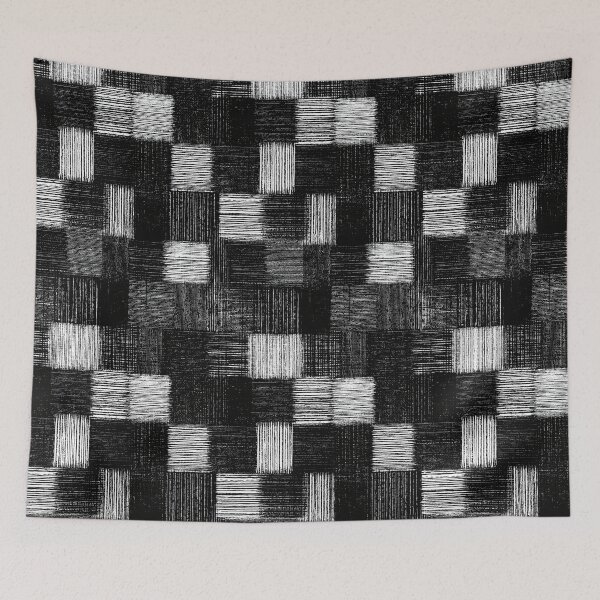 Item preview, Abstract woven fabric pattern in a grunge style designed and sold by Piotrek0001.