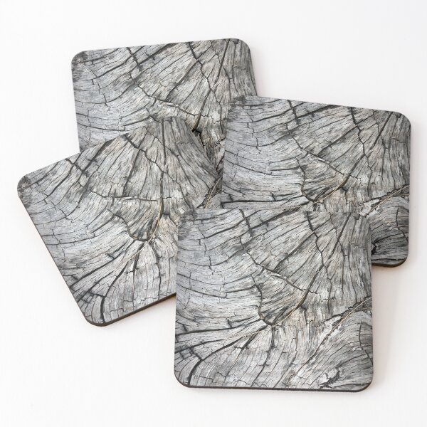 Item preview, Close up detailed texture of weathered tree stump with deep cracks and aged wooden rings showing natural abstract pattern designed and sold by KinImageCraft.