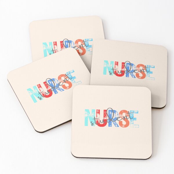 Item preview, Nurse Student Sticker - Colorful Distressed Nursing School Design designed and sold by Fig Tree Lane - Art &Tees.