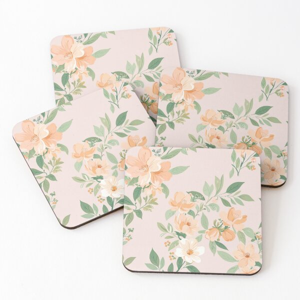 Item preview, Peach Flower Art designed and sold by CoolPixels.