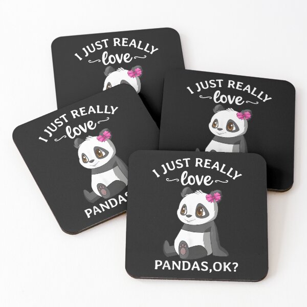Item preview, I Just Really Love Pandas Ok Panda designed and sold by aqnkkalw83.