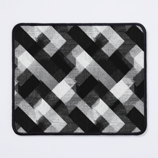 Item preview, Abstract geometric pattern of diagonal blocks and textures designed and sold by Piotrek0001.