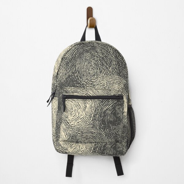 Item preview, Hypnotic pattern of fingerprints in a retro style designed and sold by Piotrek0001.