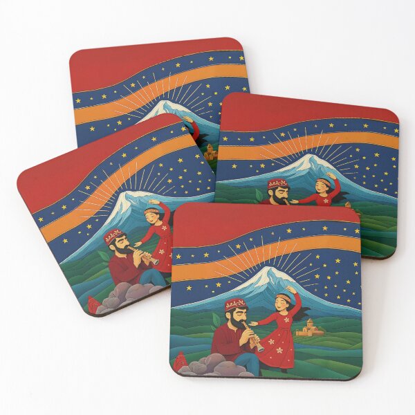 Item preview, Dancing beneath Mount Ararat designed and sold by doniainart.