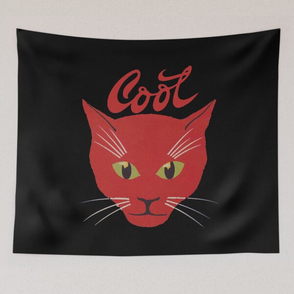 Item preview, Vintage Cool Cat  designed and sold by QuayTradingCo.